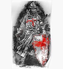 Ancient Templar Knight Poster