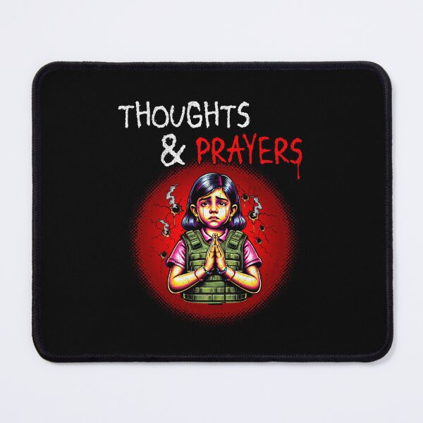 Item preview, Bulletproof Girl's Prayer for Gun Control designed and sold by DarkSenseDesign.