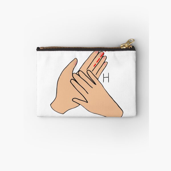 Item preview, BSL letter sign H designed and sold by Artistkhg.