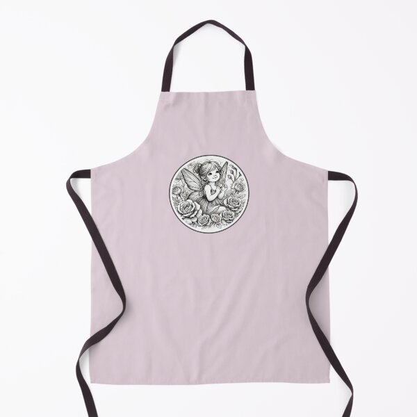 Item preview, Greyscale Fairy Among Roses designed and sold by SmithE018.