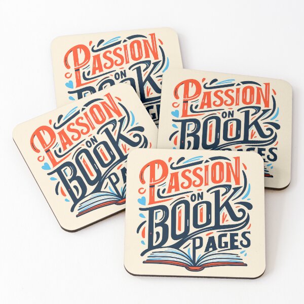 Item preview, Passion on book pages, typography designed and sold by maxmaj.
