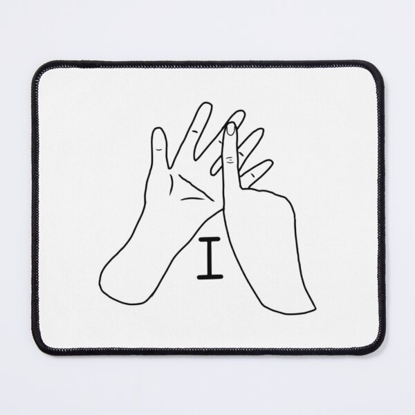 Item preview, BSL letter sign I designed and sold by Artistkhg.