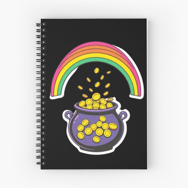 Item preview, Rainbow and Pot of Gold St. Patrick's Day  designed and sold by FestivityFinds.