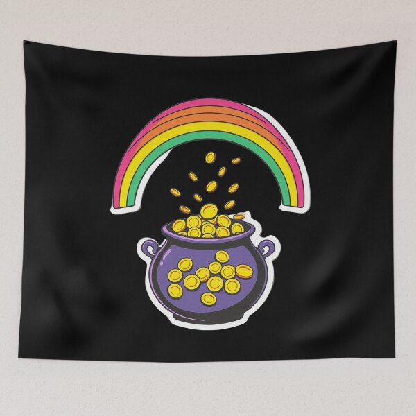 Item preview, Rainbow and Pot of Gold St. Patrick's Day  designed and sold by FestivityFinds.