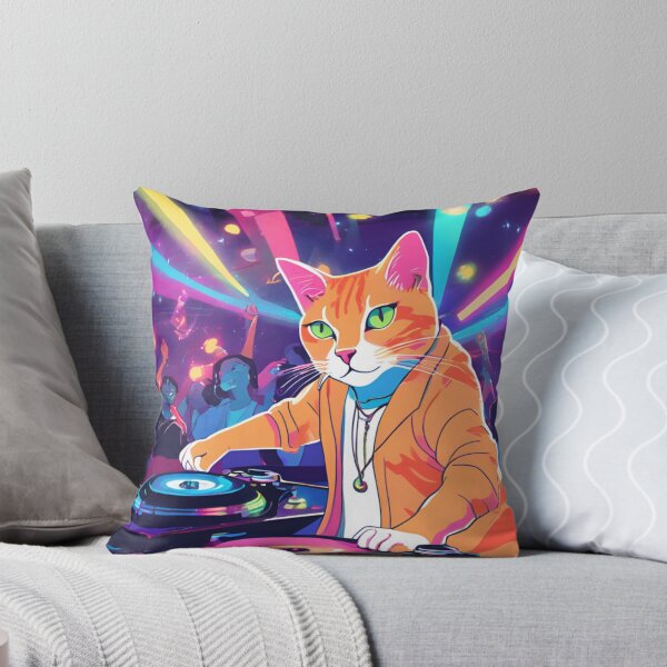 Item preview, Disco Feline: Night Vibes with DJ Ginger designed and sold by nyftys-bk.
