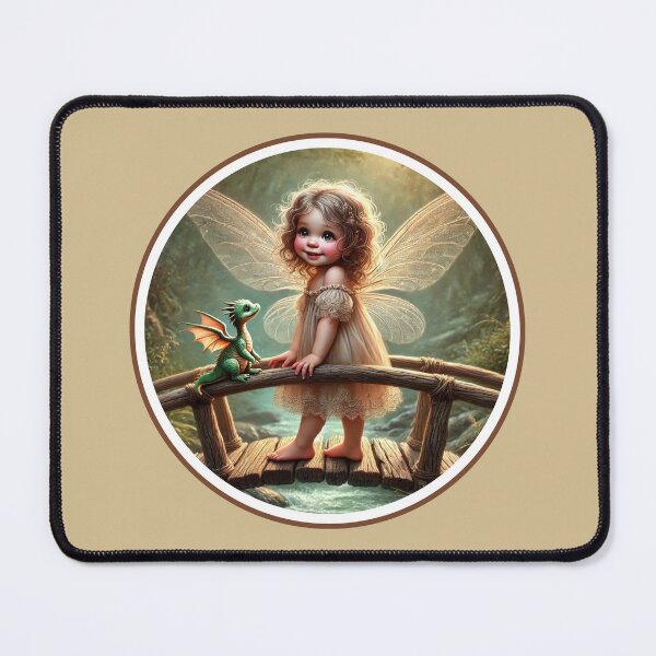 Item preview, Forest Fairy on Bridge designed and sold by SmithE018.