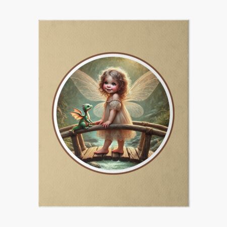 Item preview, Forest Fairy on Bridge designed and sold by SmithE018.