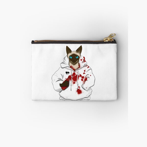 Item preview, Exploding Ketchup and Siamese Cat with hoodie designed and sold by Bella-Illust.