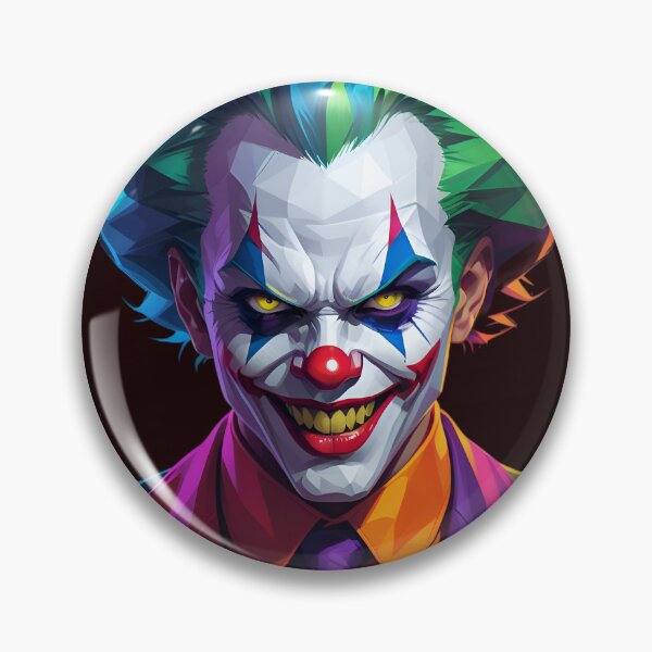 Item preview, Colorful Evil: The Sinister Clown designed and sold by Art is my Voice .