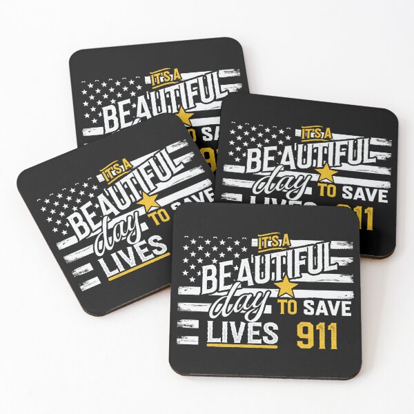 Item preview, 911 Dispatcher – Beautiful Day to Save Lives designed and sold by tmerchtrends.