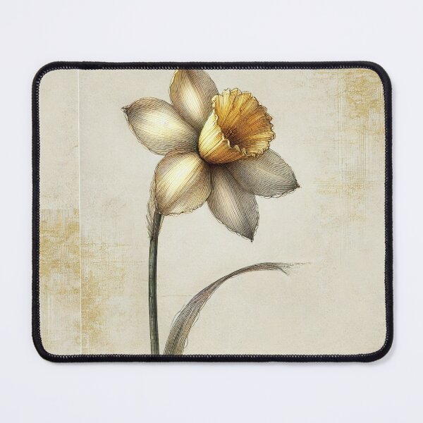Item preview, Golden Grace – Elegant Daffodil Art designed and sold by MoonBliss-co-uk.