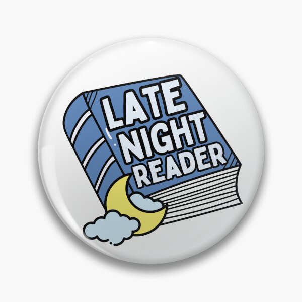 Item preview, Late Night Reader designed and sold by BookishlyBailey.