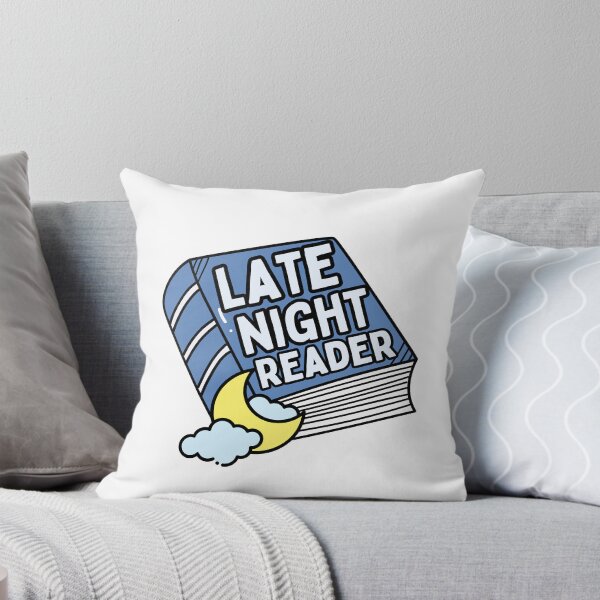 Item preview, Late Night Reader designed and sold by BookishlyBailey.