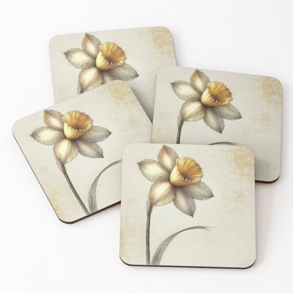 Item preview, Golden Grace – Elegant Daffodil Art designed and sold by MoonBliss-co-uk.