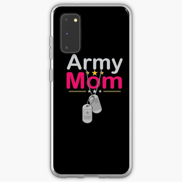 Army Mom Shirt Proud US Military T Shirt Samsung Galaxy Soft Case