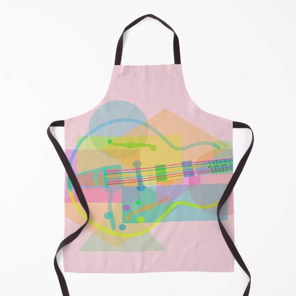 Item preview, Psych-o-delicate cubist Guitar designed and sold by Gopherstown, OR.