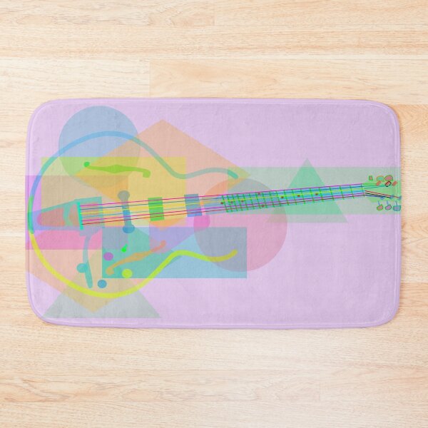 Item preview, Psych-o-delicate cubist Guitar designed and sold by Gopherstown, OR.