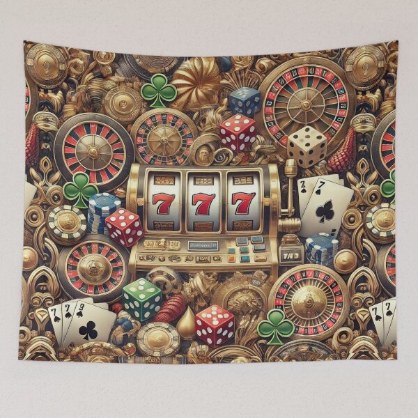 Item preview, Copy of Vegas Jackpot Dream: Seamless Slot Machine Pattern  designed and sold by Meta2Physical.