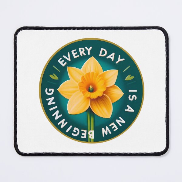 Item preview, every day is a new beginning designed and sold by Sky & Moments.