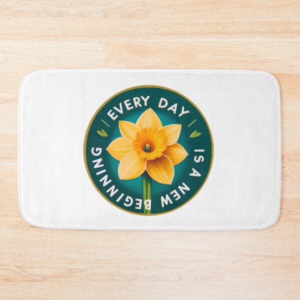 Item preview, every day is a new beginning designed and sold by Sky & Moments.