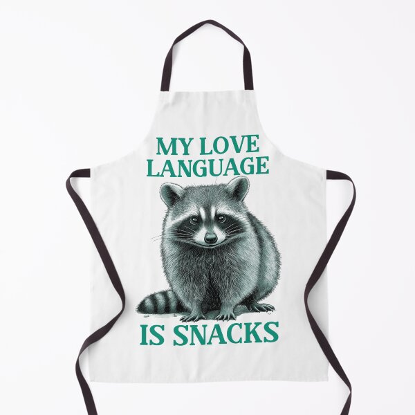 Item preview, Copy of Trashy Raccoon Meme Snacks Love Language designed and sold by creative321.