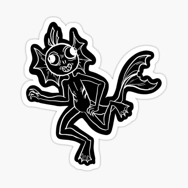 Artikel-Vorschau von Seeungeheuer-Aufkleberset - Gill Man, designt und verkauft von CHUBBYKRAKEN ART.