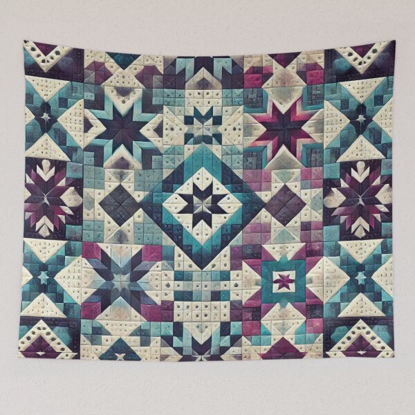 Item preview, Amish Twilight: Seamless Quilt Pattern designed and sold by Meta2Physical.