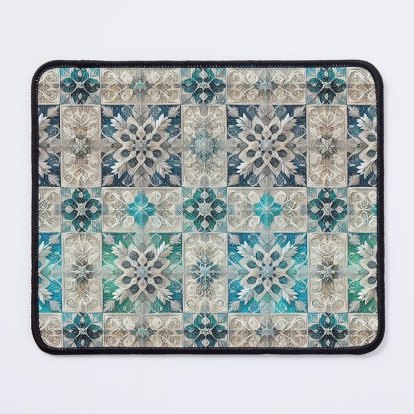 Item preview, Winter’s Embrace: Frosted Quilt Elegance designed and sold by Meta2Physical.