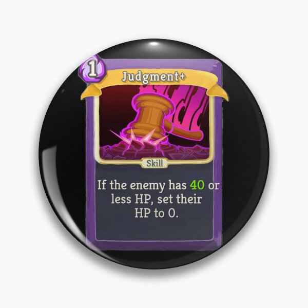 Item preview, Judgment + card slay the spire designed and sold by Theriddler1.