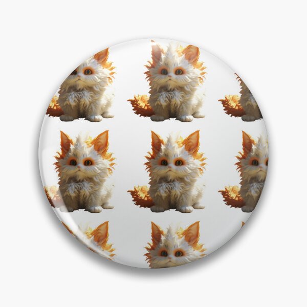 Item preview, Fluffy Ember Kitten designed and sold by tounm.
