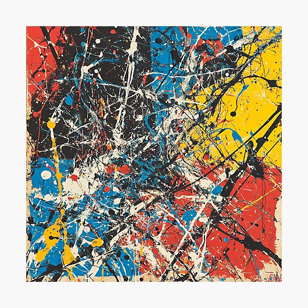 Item preview, Abstract Geometric Painting Art 7 designed and sold by Ellishya's Art Item.