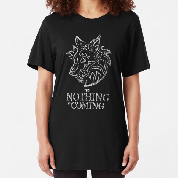 The Nothing (white) Slim Fit T-Shirt