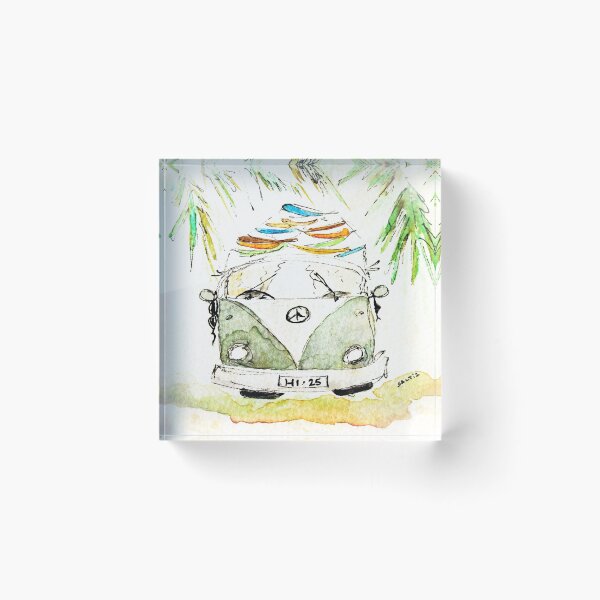 Item preview, HAWAIIAN SURF WAGON  designed and sold by SALTi2Art.