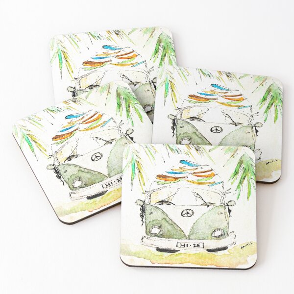 Item preview, HAWAIIAN SURF WAGON  designed and sold by SALTi2Art.