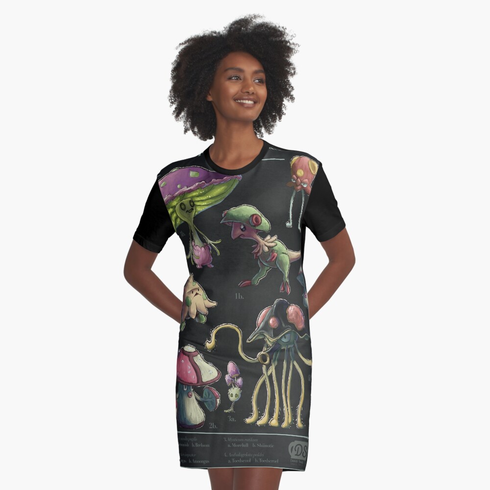 Item preview, Graphic T-Shirt Dress designed and sold by Swainathan.