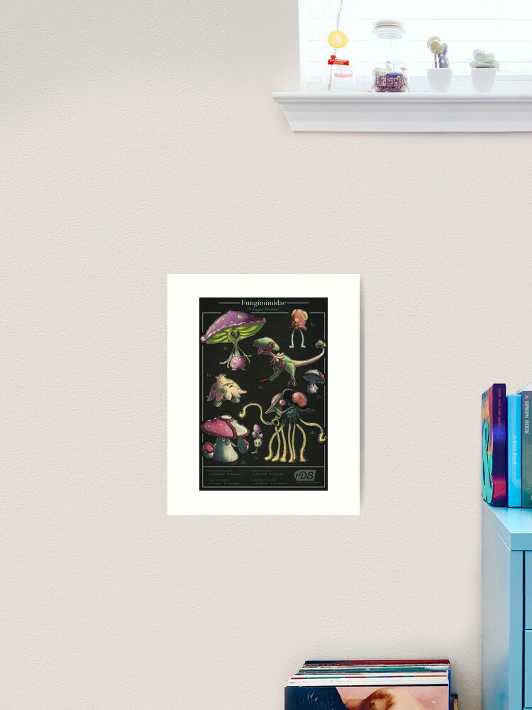 Thumbnail 1 of 3, Art Print, Fungimimidae Biological Illustration designed and sold by Swainathan.