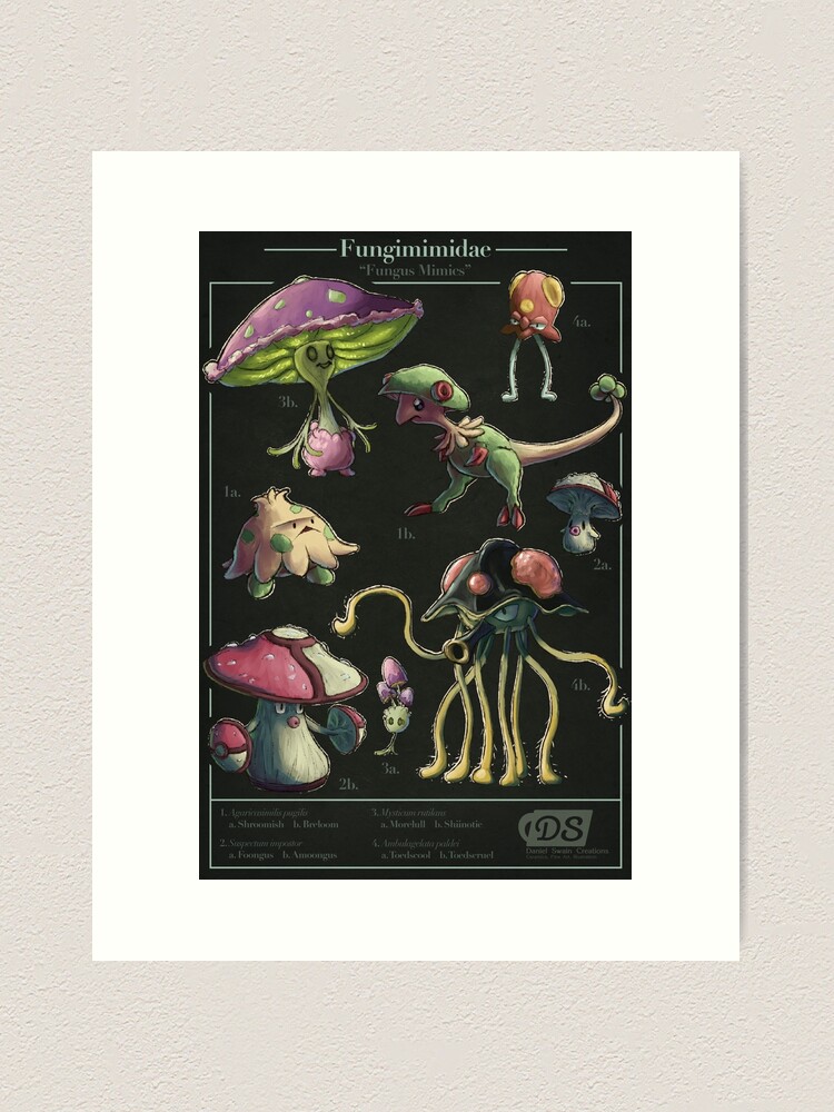 Thumbnail 2 of 3, Art Print, Fungimimidae Biological Illustration designed and sold by Swainathan.