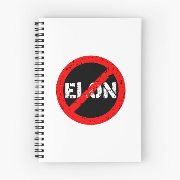 Item preview, Banned elon, NO ELON!  anti elon, no elon musk, no musk, Anti-Elon Musk Bumper Decal For elon musk haters! black red designed and sold by ramwebroom.