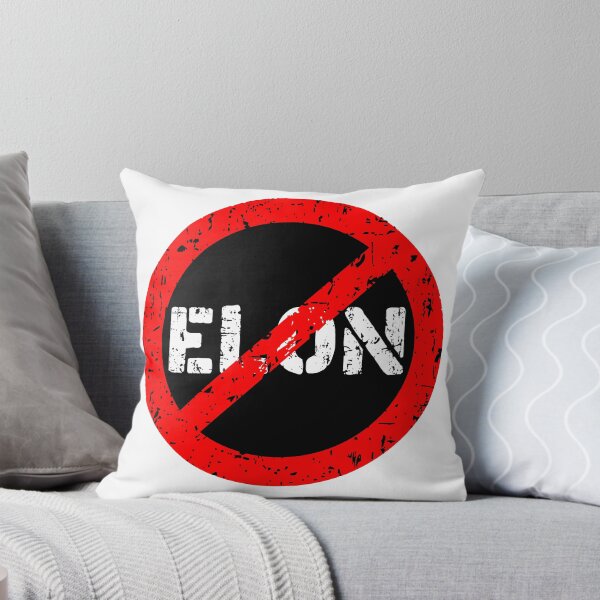 Item preview, Banned elon, NO ELON!  anti elon, no elon musk, no musk, Anti-Elon Musk Bumper Decal For elon musk haters! black red designed and sold by ramwebroom.