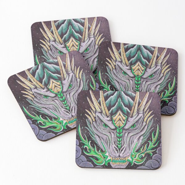 Item preview, Emerald Dragon designed and sold by InfinityRoseArt.