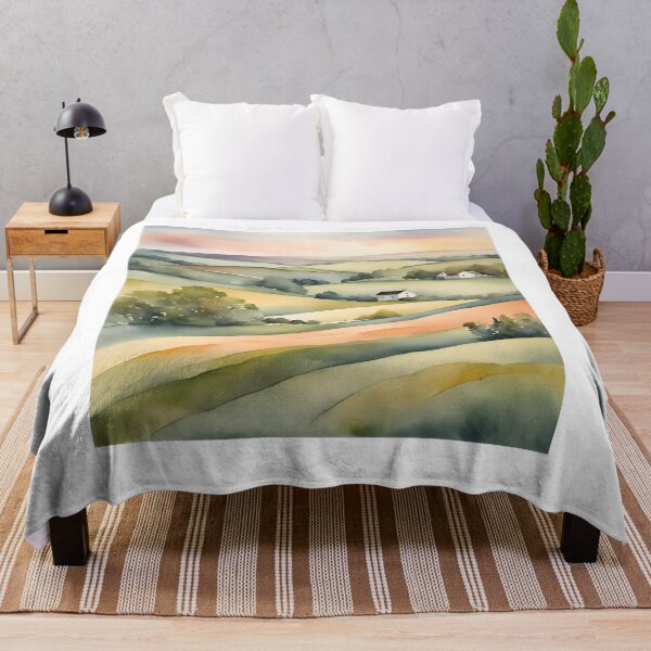 Aperçu de l'œuvre Paysage de rêve pastoral créée et vendue par OakMDesigns.