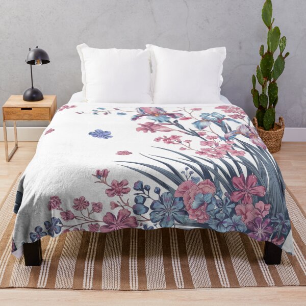 Item preview, Purple and Pink Floral Pattern Spring Flowers designed and sold by Greenbaby.