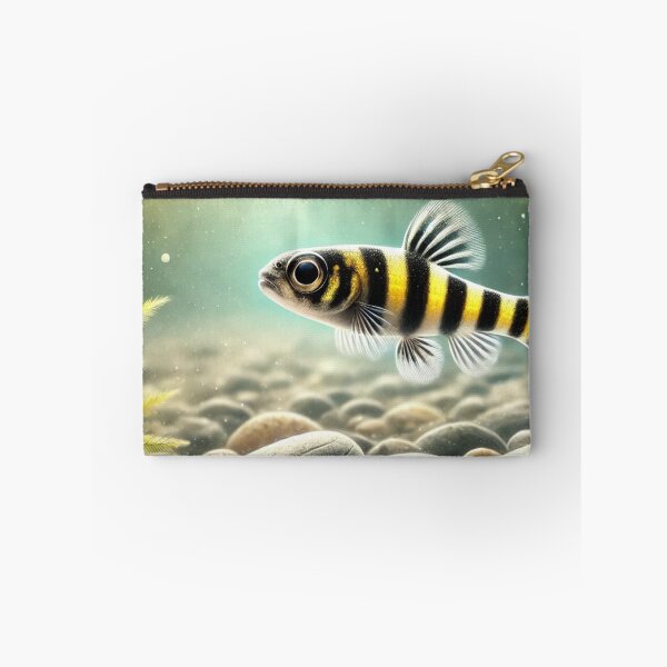 Item preview, Bumblebee Goby Fish | Vibrant Aquatic River designed and sold by NocturnalNook.