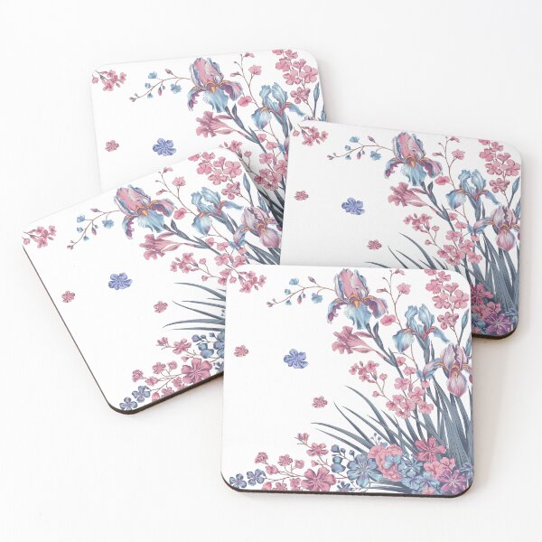 Item preview, Purple and Pink Floral Pattern Spring Flowers   designed and sold by Greenbaby.