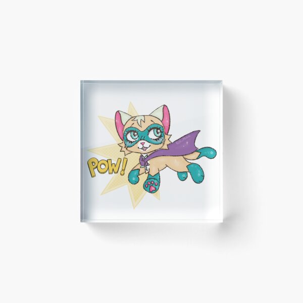 Item preview, Littlest Pet Shop updated Comic con cat Sticker designed and sold by Koiteaa.