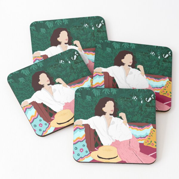 Item preview, Bohemian Soul, Modern Boho Woman Decor Self Love, Self Care Portrait Fashion Patio Style Garden designed and sold by 83oranges.com.