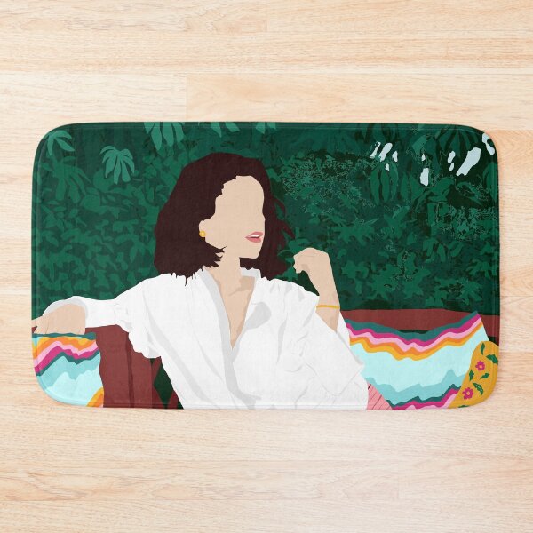 Item preview, Bohemian Soul, Modern Boho Woman Decor Self Love, Self Care Portrait Fashion Patio Style Garden designed and sold by 83oranges.com.