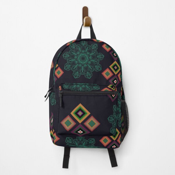 Item preview, Flower green geometric mandala pattern designed and sold by lotus2lin.