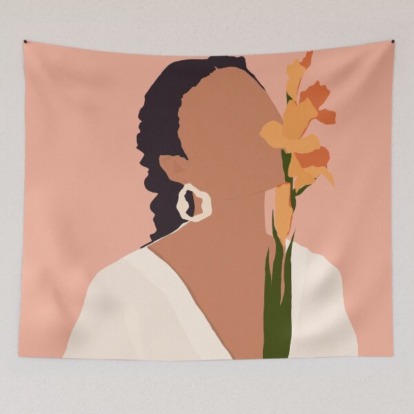 Item preview, Fervor, Depth of Feeling, Love Affection Lust Crush, Bohemian Woman Longing Pastel designed and sold by 83oranges.com.