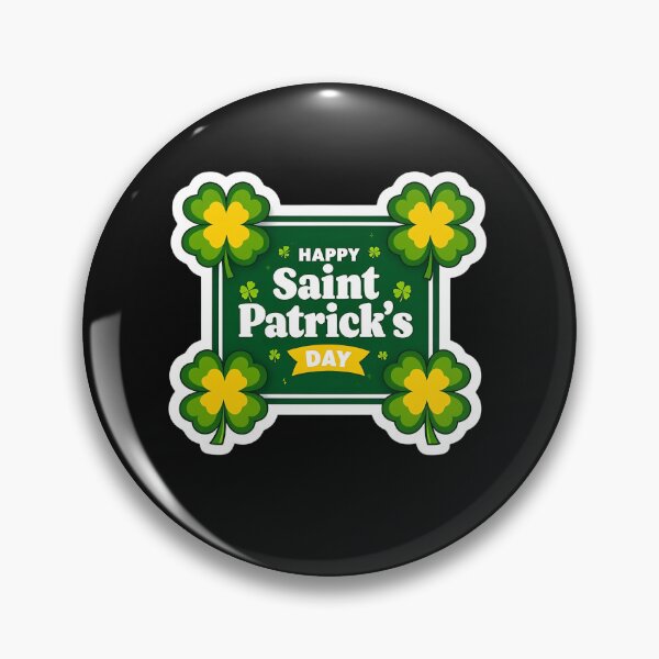 Artikelvorschau, Glücklicher St. Patrick's Day Kleeblatt-Cartoon Sticker entworfen und verkauft von FestivityFinds.